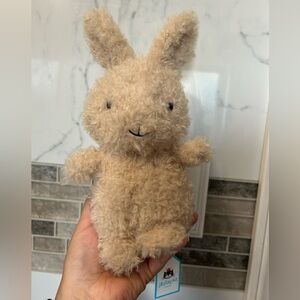 Jellycat LITTLE BUNNY Soft Plush Toy NWT HTF Retired Floppy LOVEY